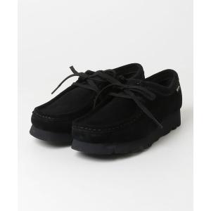 撥水 防水 ゴアテックス スニーカー WALLABEE GTX BLACK SDE レディース