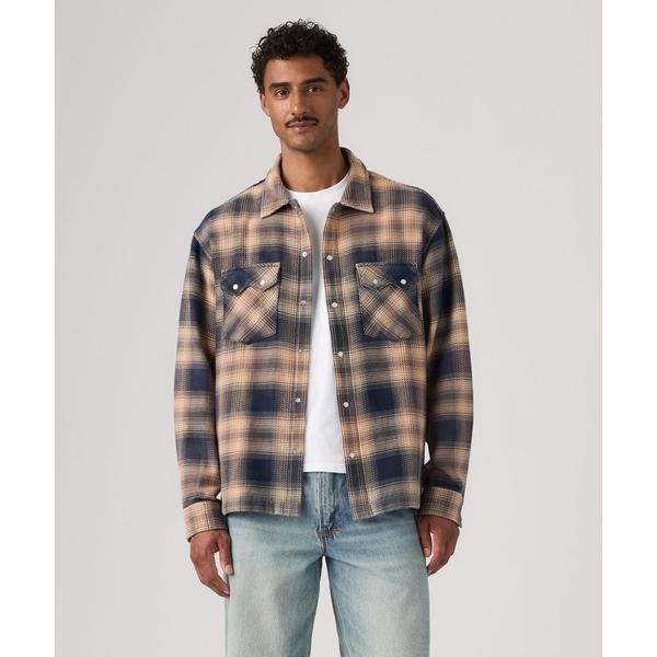 シャツ Levi's/リーバイス ロングスリーブ ボクシー ウエスタンシャツ メンズ
