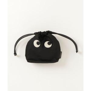 「ANYA HINDMARCH」 ポーチ - ブラック レディース
