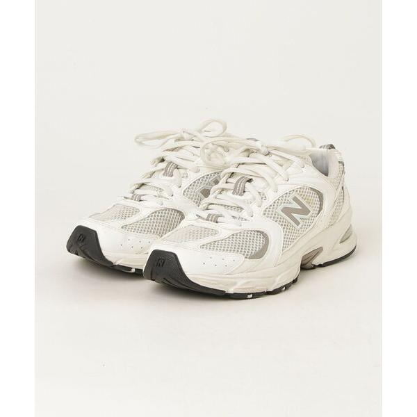 「New Balance」 ローカットスニーカー 23.5cm ホワイト レディース