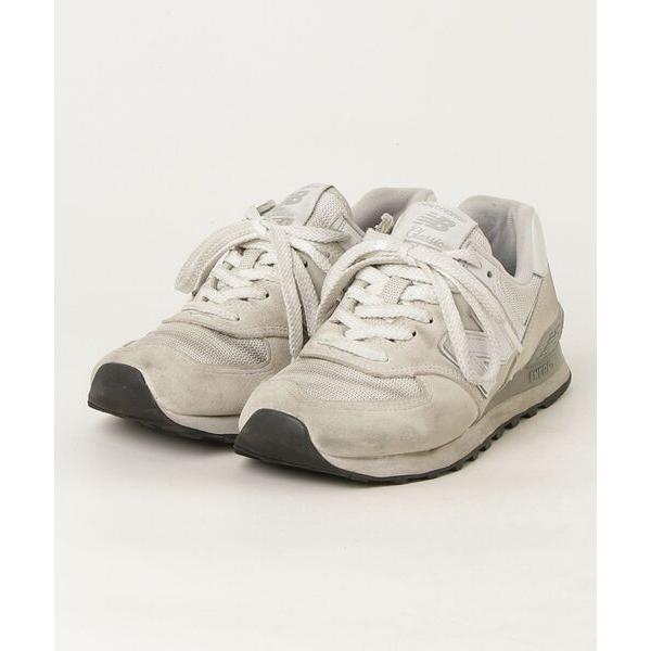 「New Balance」 ローカットスニーカー 23.0cm オフホワイト メンズ