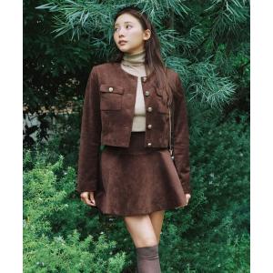 パンツ 「セットアップ対応」ロー切替フレアスカショーパン レディース