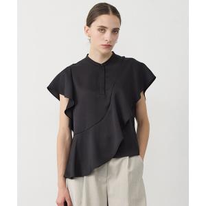 ICB（アイシービー） リネンシャツ ブラウス シャツ 半袖 リネンスラブ