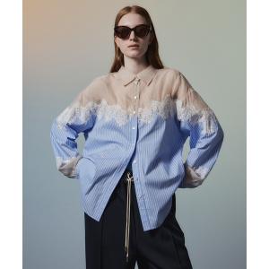 ブラウス シャツ 「2026Autumn PRE-ORDER」Lingerie Shirt/ランジェリーシャツ レディース