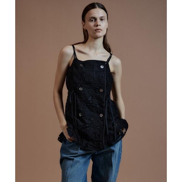 チュニック Lace Apron Tunic/レースエプロンチュニック