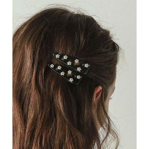 m.soeur（エムスール） ヘアクリップ ミモザの花束バレッタ : ZOZOTOWN