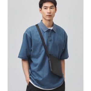 アディダス　adidas ポロシャツ 半袖 アディダス adidas クール フィーリング デニム オーバーサイズフィット 半袖 ポロシャツ メンズ