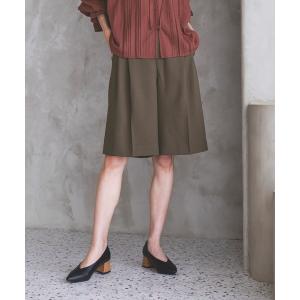 ハーフパンツ パンツ 短パン お手入れラクラクセットアップ/ハーフパンツ/684656 レディース