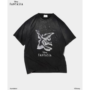 tシャツ DISNEY / FANTASIA / GLITTER GRAPHIC TEE / ディズニーファンタジア ラメプリントTシャツ メンズ レディース