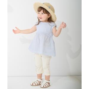 パンツ 「接触冷感」7分メローフレアパンツ キッズ 子供服 女の子｜ZOZOTOWN Yahoo!店