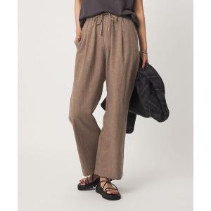 ワイドパンツ パンツ 「size SHORT/TALLあり」BREEZE LINEN ブリーズリネン ワイド パンツ 2 レディース