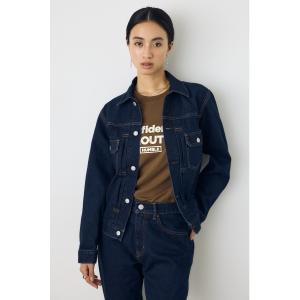 デニムジャケット gジャン 「セットアップ対応」AZUL DENIM タイトフィットデニムジャケット　秋服　羽織り　デニムブルゾン　ジージャン　Gジャン「身長/…
