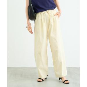 ワイドパンツ パンツ 「ZOZO限定」切替バレルイージーパンツ レディース