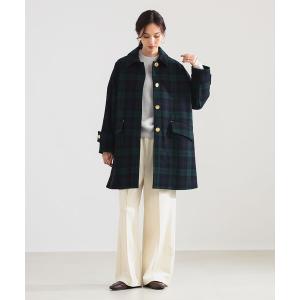 ステンカラーコート コート MACKINTOSH / NEW HUMBIE ブラックウォッチ コート レディース
