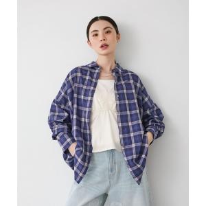 ブラウス シャツ アソートチェックシャツLS/1054891 レディース