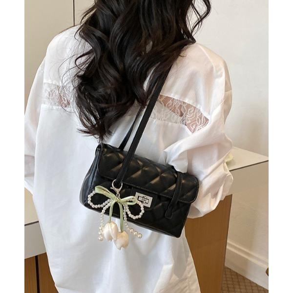 ショルダーバッグ バッグ quilting square shoulder bag レディース