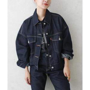 デニムジャケット gジャン 「別注」LEVI’S(R) for Spick ＆ Span LOOSE CROP TRUCKER レディース