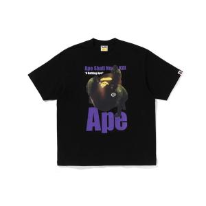 A BATHING APE（アベイシングエイプ） シャツ 半袖 MEGA ABC CAMO MESH