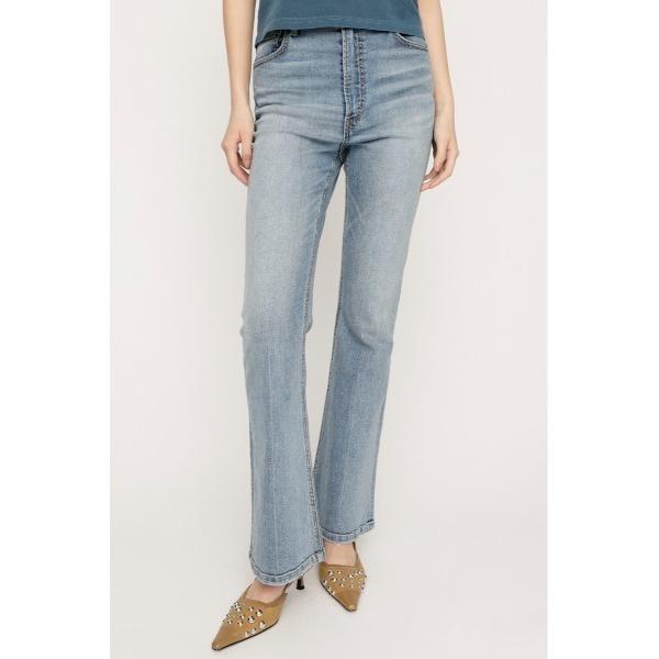 「SLY」 ブーツカットデニムパンツ 26inch ブルー レディース