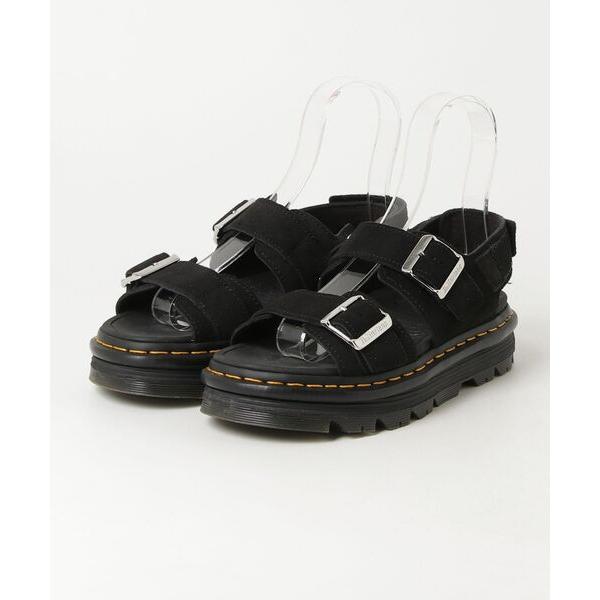 「Dr. Martens」 フラットサンダル 5 ブラック レディース