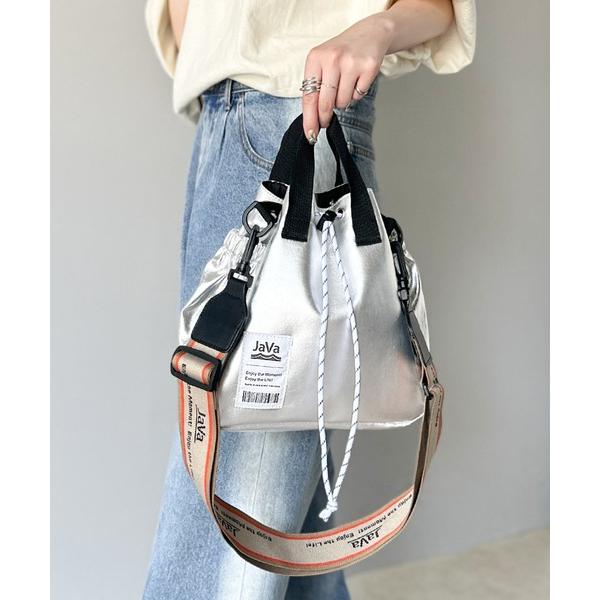 「Java」 2WAYバッグ ONE SIZE シルバー レディース