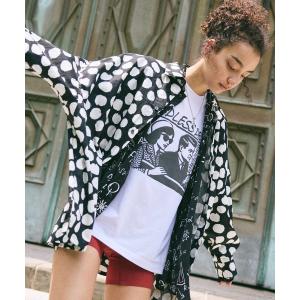 シャツ rehacer : Hand Paint Dot Dolman Shirt / ハンドペイント ドット ドルマンシャツ メンズ レディース