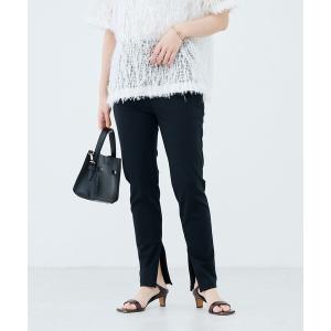 パンツ ウォッシャブル2WAYストレッチポンチレギンスパンツ レディース