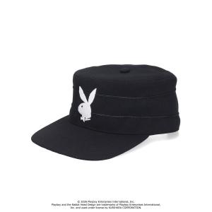 キャップ 帽子 レディース PLAYBOY  PILLBOX CAP / プレイボーイ レディース メンズ