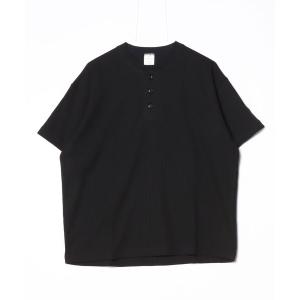 ヘンリーネック tシャツ 「SEABEES/シービーズ」TCサーマル ヘンリーネックTシャツ メンズ レディース