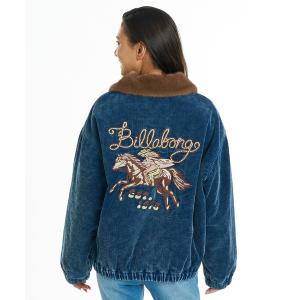 ブルゾン アウター BILLABONG/ビラボン コーデュロイ 中綿キルトジャケット BG014754 レディース