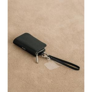 カードケース BEAURE  MagSafe対応 ストラップ付き カウレザー ミニウォレット