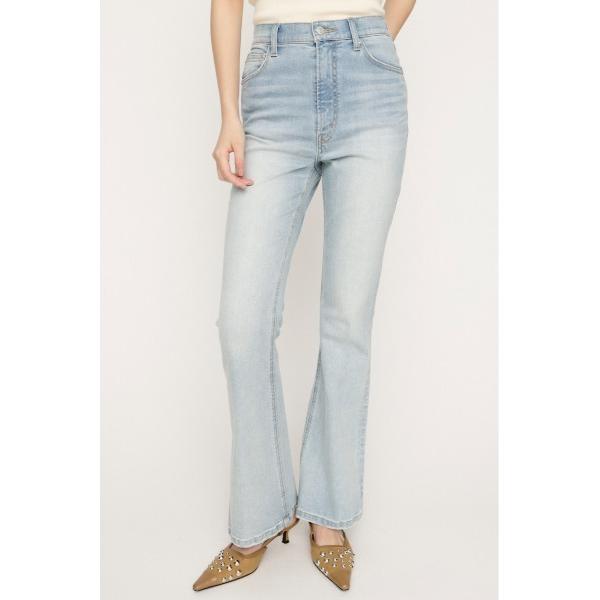「SLY」 ブーツカットデニムパンツ 26inch ライトブルー レディース