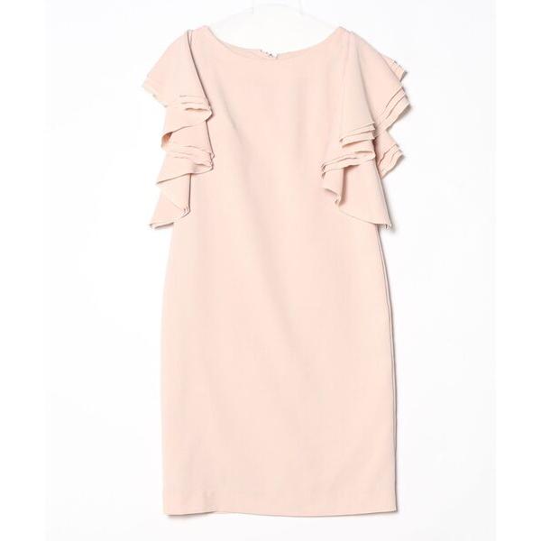 「GIRL」 ノースリーブワンピース M ベージュ レディース