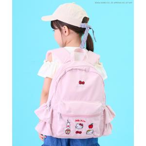 リュック 「サンリオキャラクターズ」フリルリュック キッズ 子供 女の子