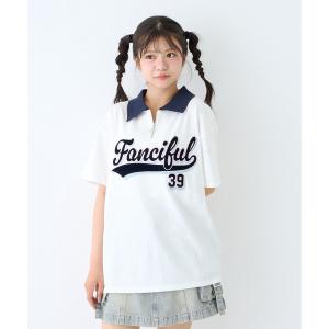 tシャツ 「LTXC/綿100%」ルーズハーフジップ半袖T キッズ 子供服 女の子