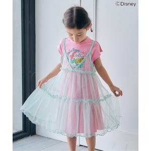 ワンピース 「ディズニーキャラクター」アリエル/アナと雪の女王 ワンピース キッズ 子供服 女の子