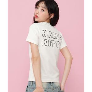 tシャツ 半袖 「ハローキティ」ＡロゴＴシャツ レディース メンズ