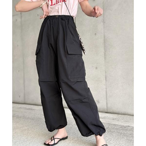 「Java」 カーゴパンツ MEDIUM ブラック レディース