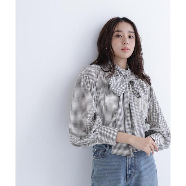 「NATURAL BEAUTY BASIC」 長袖ブラウス SMALL ホワイト系その他 レディース