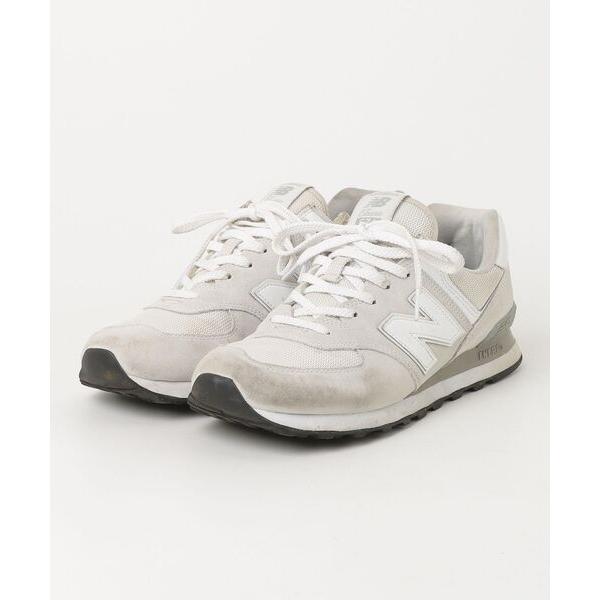 「New Balance」 ローカットスニーカー 28.5cm オフホワイト メンズ