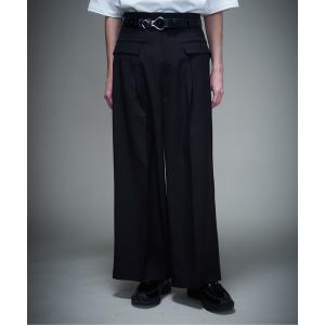 「KUUUPY」 スラックス MEDIUM ブラック メンズ