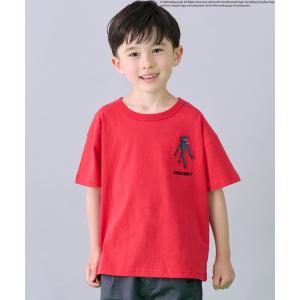 tシャツ 「MINECRAFT」刺しゅう半袖Tシャツ キッズ 子供服 男の子 女の子