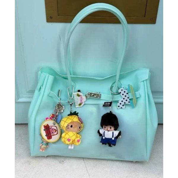 ハンドバッグ Padlock buckle Jelly bag