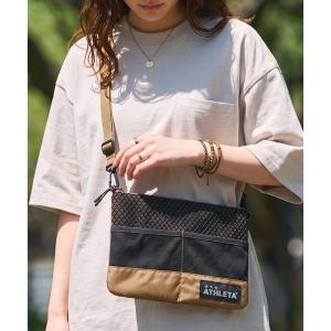 サコッシュ ショルダーバッグ バッグ 「容量約3L」「athleta」スマホも財布も身軽に持てる！街歩きからスポーツ観戦、旅行のサブバッグまで頼れる約3Lサイ…