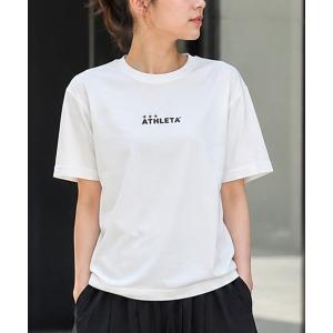 tシャツ 半袖 速乾 「athleta」汗ばむ日もさらっと快適！身体のラインを拾いすぎない軽やかなシルエットで、トレーニングから街着まで頼れる吸汗速乾ワッ…