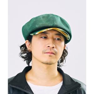 帽子 キャスケット uvカット 紫外線カット メンズ HK GROOVE MESH CAS メンズ レディース