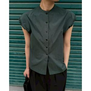 ブラウス シャツ Bottle neck volume blouse(ボトルネック ボリューム ブラウス) レディース