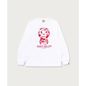 A BATHING APE（アベイシングエイプ） 長袖Tシャツ LARGE ホワイト