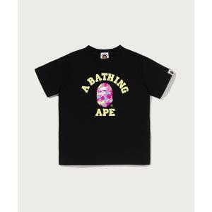 A BATHING APE（アベイシングエイプ） tシャツ ABC LISA CAMO LISA ON