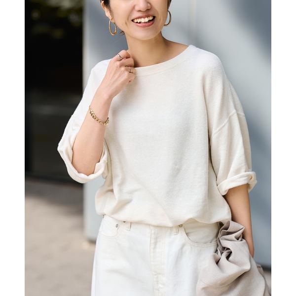 tシャツ 「追加」LINEN TERRY LOOSEプルオーバー2 レディース